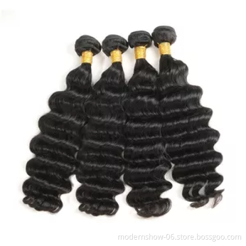 Modern Show Hair Best Seller Mink Virgin Human Hair Bundles 100 Unprocessed Virgin Human Hair Weft for Black Women